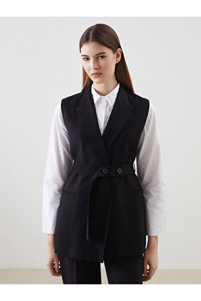 LC Waikiki Nevavm Jacket Collar Women's Classic Vest with a Difference