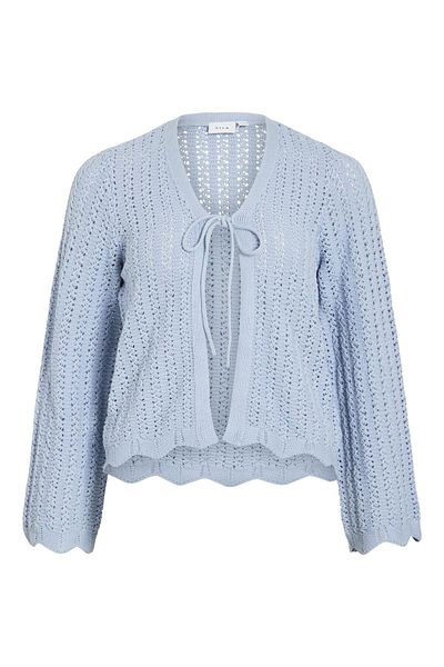 VILA Strickjacke Gebundener
