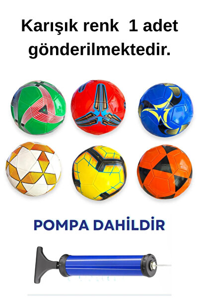 Janva Dikişli Futbol Topu Pompa Hediyeli Maç Halı saha Topu Dünya Takımları Top