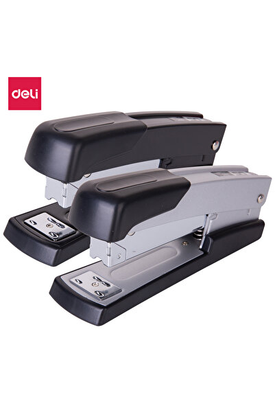 Deli دباسة E0416 - 50 ورقة - أسود/فضي