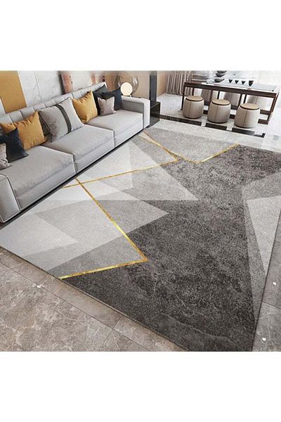 Generic سجادة شاربدو مستطيلة ناعمة الملمس متعددة الألوان 200×300 سم