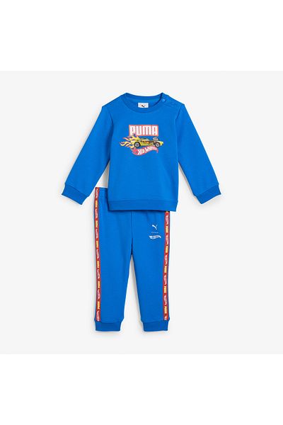 Puma X Hot Wheels Baby Navy Blue Tracksuit Set