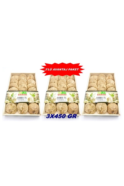 çamlar 3’lü Avantaj Paket Doğal Kuru Incir Orta Boy 450gr X 3 Adet