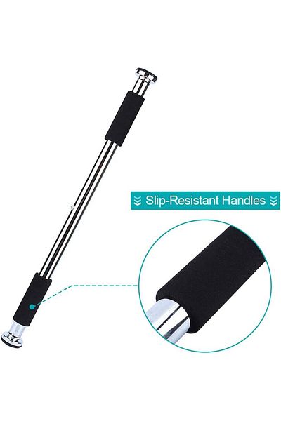 COOYA Pull up Bar for Doorway,Indoor Fitness Equipment,Home Pull Up Arm Strength Trainer,82-130cm