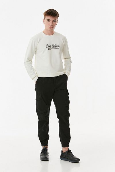 Fulla Moda Ελαστικό παντελόνι μέσης Cargo Pocket