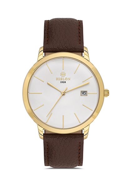Hislon Cl161G-02Kg Classic Men's Wristwatch