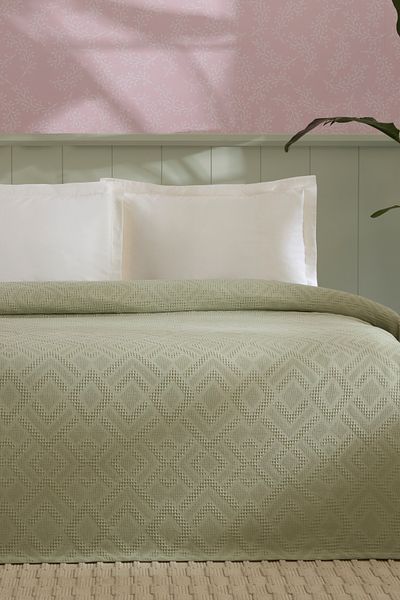 Karaca Home Mansy Double Single Pike Sage