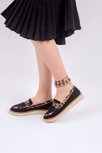 lovitto Buckle Eva Sole Orthopedic Women's Loafer
