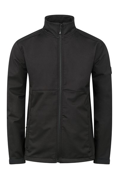 2AS Samuel Men's Softshell Checkered Jacket Black