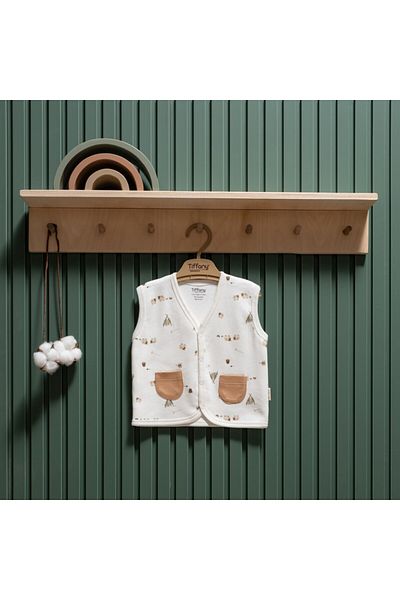Tiffany Organic Theme Baby Vest 33005