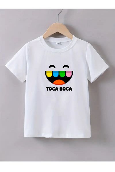 makiteks Παιδικό μπλουζάκι Toca Boca σε μεγέθη 5-14 ετών