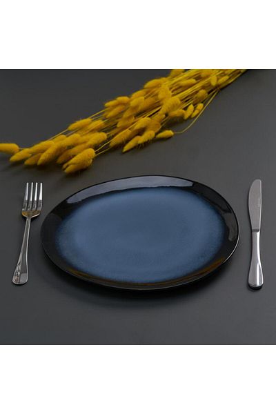 Art of Dinning by Heinner PLAT OVAL CERAMIC 28 CM, SERENITY