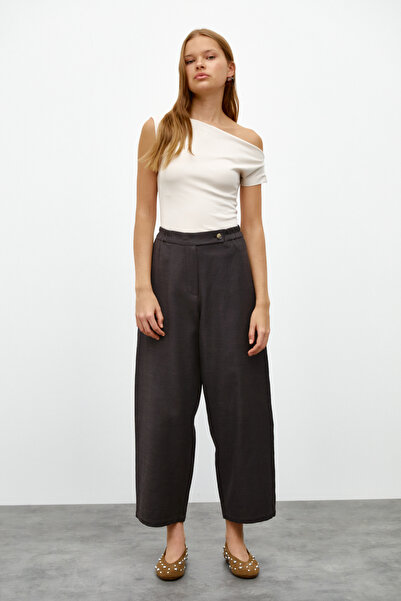 urban focus Asymmetric Collar T-Shirt