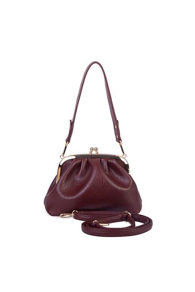 Nas Bag Clip-On, Scholarship, Soft Textured, Women's Bag (Width:22 X Height:14)