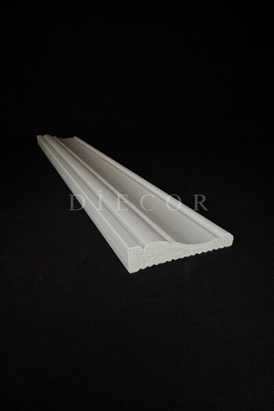 DİECOR Dekoratif Boyanabilir 1 Adet 7 Cm Polistren Duvar Bordürü