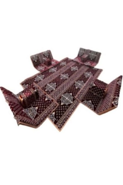 smart home Heritage Floor Seating Set 9 Pieces Suitable for Travel, Camping and Garden, Camping Floor Mat Set