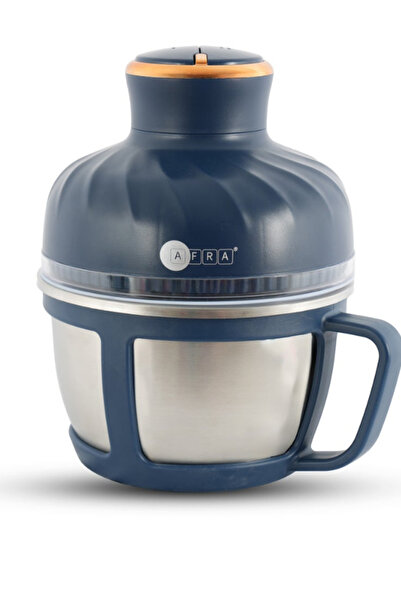 Afra مفرمة من الفولاذ المقاوم للصدأ، 400 واط، سرعتان قابلتان للتعديل، وعاء من...