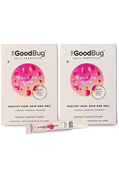 The GoodBug The Good Bug Good To Glow SuperGut Powder for Glowing Skin