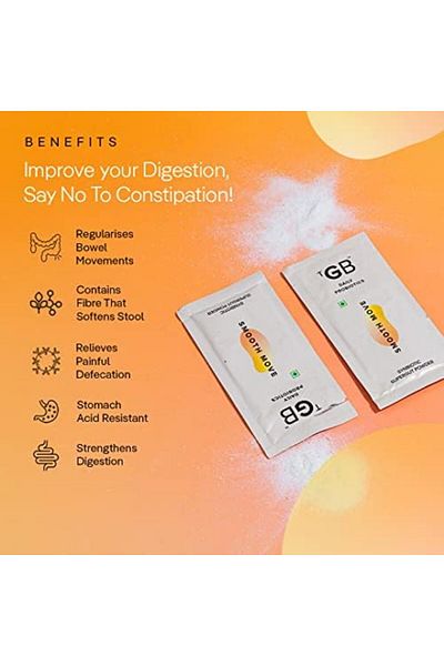 The GoodBug The Good Bug Smooth Move SuperGut Powder for Constipation Relief & Bowel Movement