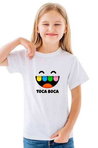 makiteks Παιδικό μπλουζάκι Toca Boca σε μεγέθη 5-14 ετών