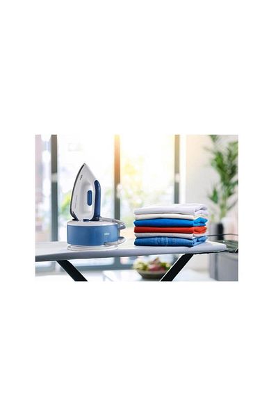 Braun Statie de calcat Braun CareStyle Compact IS2143BL, 2400W, 6 bari, abur variabil 125g/min