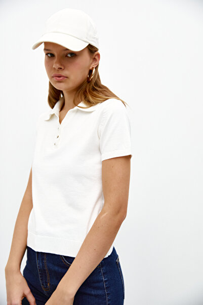 urban focus Polo Neck Knitwear T-Shirt