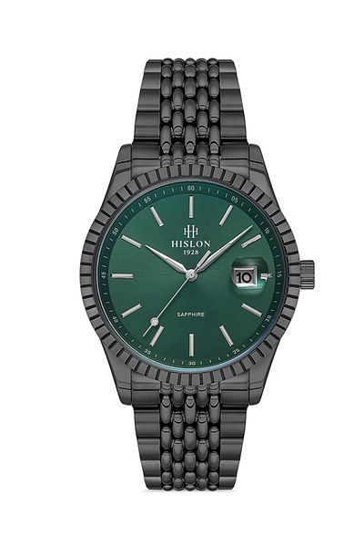 Hislon Cl145N-15Sn Black Men's Wrist Watch
