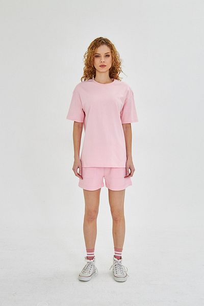 GIA - ART Cotton Relax Comfort Oversize Women's T-Shirt and Shorts Set