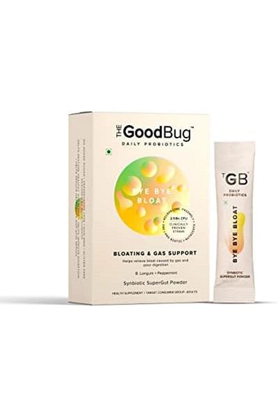 The GoodBug The Good Bug ByeBye Bloat SuperGut Powder for Healthy Digestion