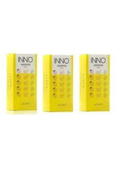 Inno Eno Fruit Condoms 12 Condoms (3 Packs)