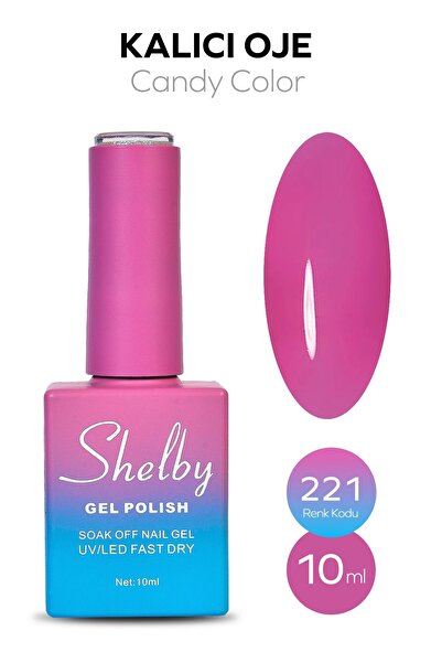 Adornn SHELBY 10 ML. A221 CANDY (Şeffaf) KALICI OJE