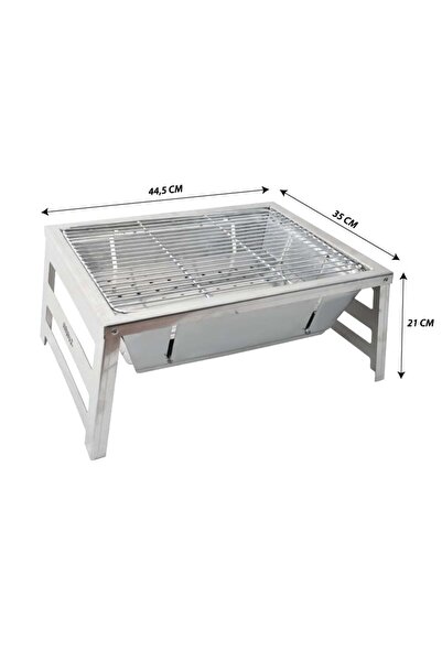 NURGAZ Ayaklı Katlanır Mangal Yeni Model