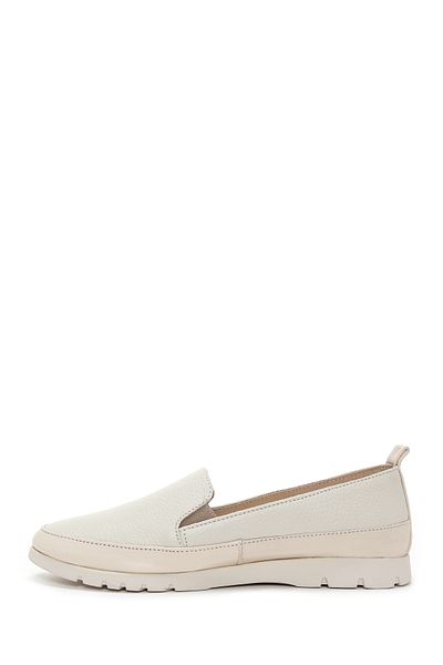 Derimod Loafer confortabil din piele crem pentru femei 25SFD1513FT