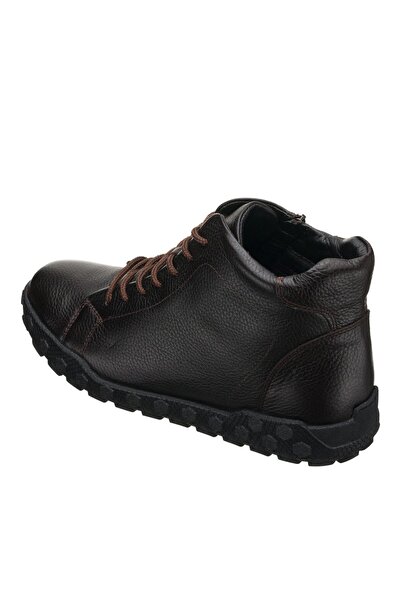 COSTO 45 - 46 - 47 - 48 - 49 - 50 Büyük Numara Deri Erkek Bot - GOM201 Kahve