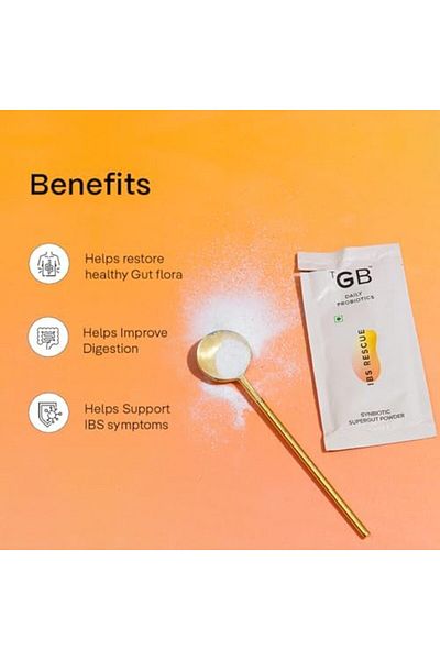 The GoodBug The Good Bug IBS Rescue C SuperGut Powder for Constipation Relief & Irritable Bowel Syndrome
