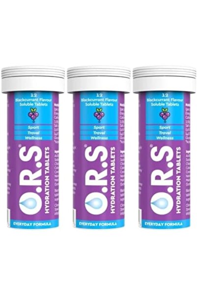 ORS O.R.S Hydration Tablets with Electrolytes, Vegan, Gluten And Lactose Free...