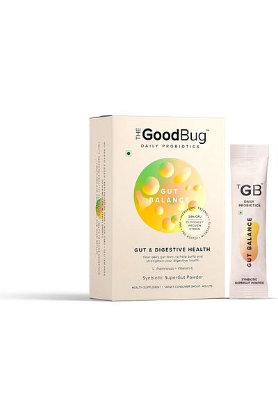 The GoodBug The Good Bug Gut Balance SuperGut Stick for Gut Health, Strong Digestion & Immunity