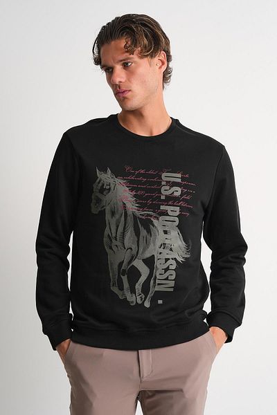 ALEXANDERGARDI Crew Neck Printed Sweatshirt