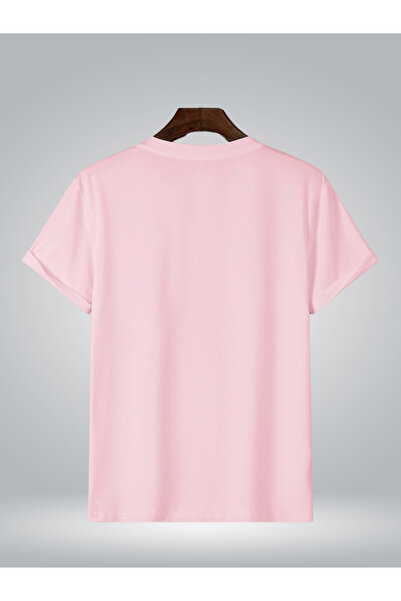 GLOWES Unisex Kids Pink Character Printed T-Shirt