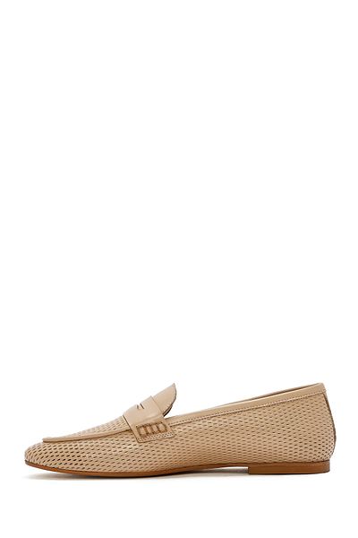 Derimod Mocasini de dama din piele bej 25SFD 160518