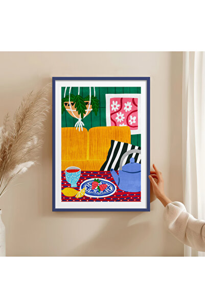 HOMEPACK Pictură cu un singur cadru din lemn Pictură poster dintr-o bucată TK/1416