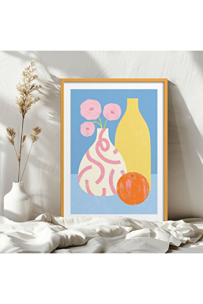 HOMEPACK Pictură cu un singur cadru din lemn Pictură poster dintr-o bucată TK/1419