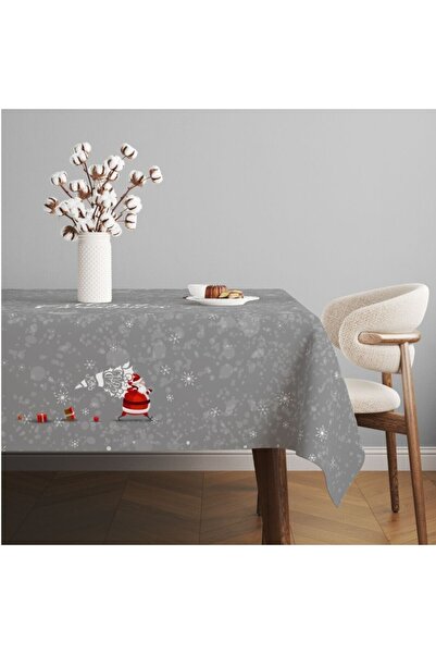 Club Cotton Χριστουγεννιάτικο βαμβακερό τραπεζομάντιλο 140x220εκ. με τον Άγιο...