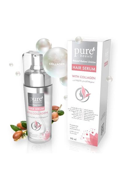 PURE BEAUTY Hair Serum With Collagen 90Ml