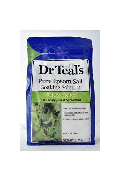 Dr Teals ملح استحمام برائحة الأوكالبتوس والنعناع 1.36 كجم