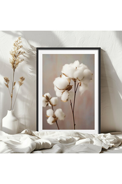 HOMEPACK Tekli Ahşap Çerçeveli Tablo Tek Parça Poster Tablo TK/1425