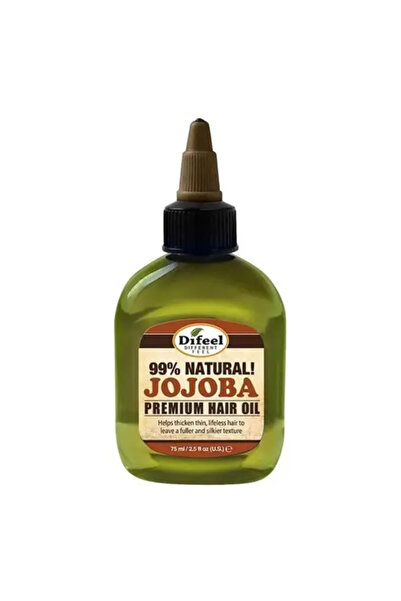 Difeel زيت الشعر الطبيعي الفاخر جوجوبا 75 مل
