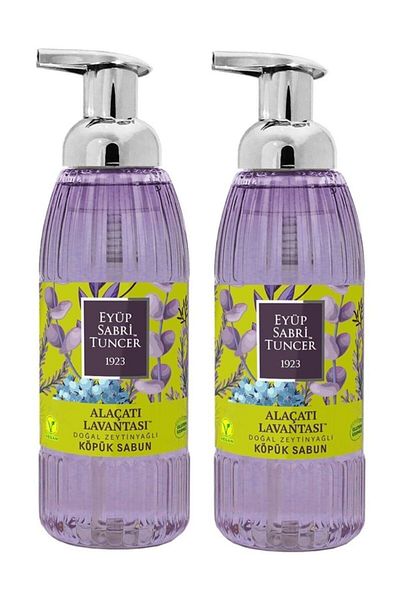 Eyüp Sabri Tuncer 2 Pieces Alaçatı Lavender Natural Olive Oil Foam Soap 500 ml