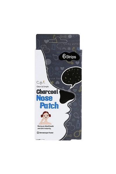 Cettua Clean & Simple Charcoal Nose Strip 6S
