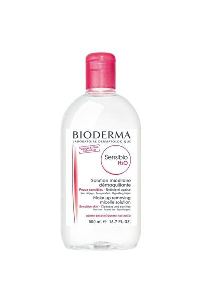 Bioderma ماء ميسيلار لإزالة المكياج Sensibio H2O 500 مل بدون مضخة